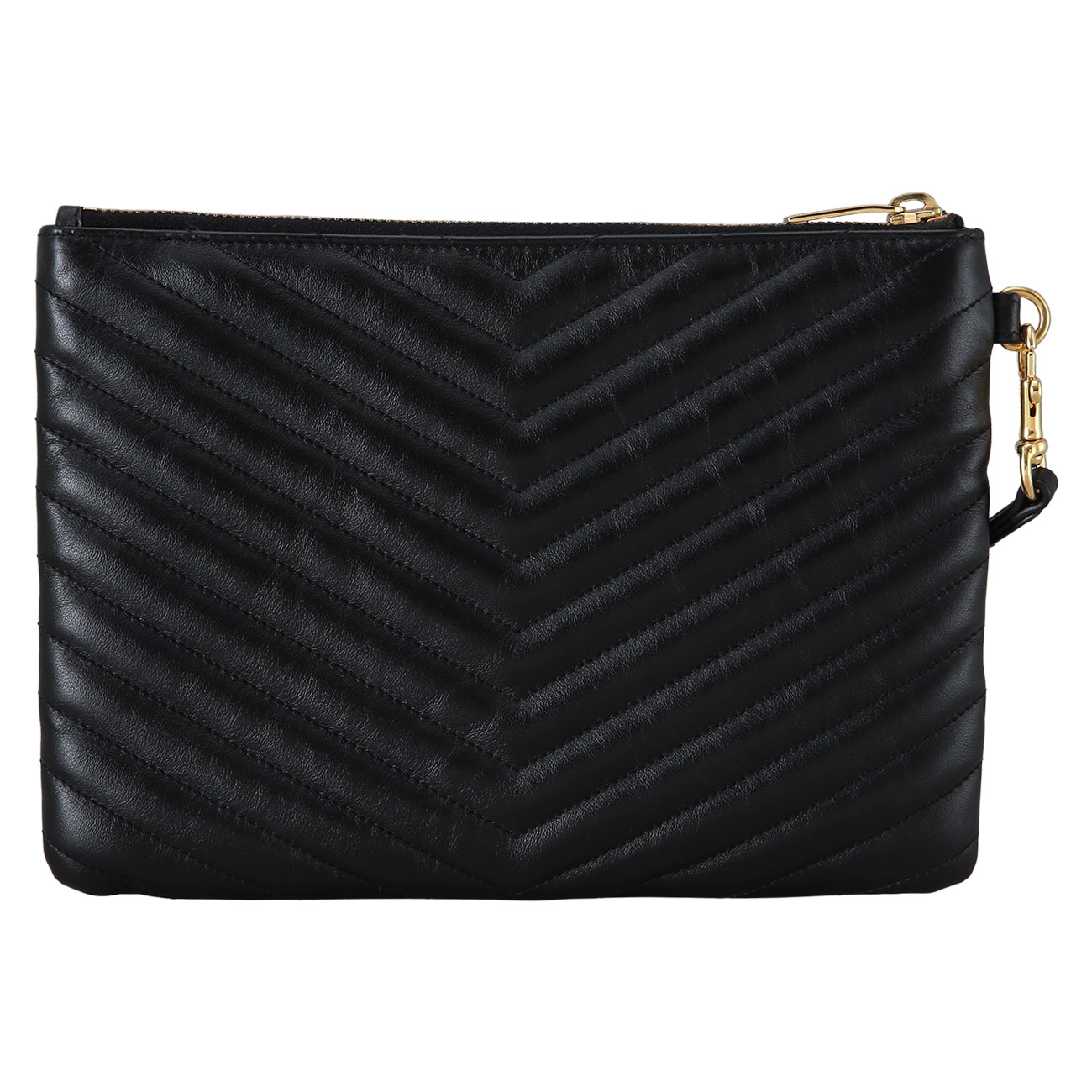 Yves Saint Laurent(USED)생로랑 379039 모노그램 쉐브론 파우치
